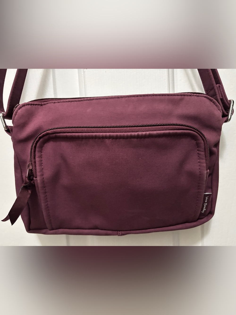 Vera Bradley Burgundy Crossbody Bag